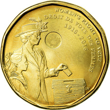 Coin, Canada, Dollar, 2016, Royal Canadian Mint, Droit de vote des femmes