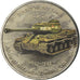 Coin, Zimbabwe, Shilling, 2017, Soviet heavy tanks - IS-2, MS(63), Nickel plated