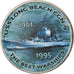Coin, Zimbabwe, Shilling, 2017, Warship - USS Long Beach CGN-9, MS(63), Nickel