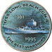 Coin, Zimbabwe, Shilling, 2017, Warship - USS Long Beach CGN-9, MS(63), Nickel