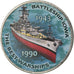 Monnaie, Zimbabwe, Shilling, 2017, Warship -  Battleship Iowa, SPL, Nickel
