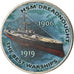Coin, Zimbabwe, Shilling, 2017, Warship -  HSM Dreadnought, MS(63), Nickel