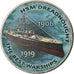 Münze, Simbabwe, Shilling, 2017, Warship -  HSM Dreadnought, UNZ, Nickel plated