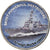 Coin, Zimbabwe, Shilling, 2018, Warship -  Destroyer Arleigh Burke, MS(63)