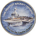 Monnaie, Zimbabwe, Shilling, 2019, Warship -  Porte-avions Charles de Gaulle