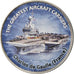 Monnaie, Zimbabwe, Shilling, 2019, Warship -  Porte-avions Charles de Gaulle