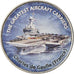 Monnaie, Zimbabwe, Shilling, 2019, Warship -  Porte-avions Charles de Gaulle