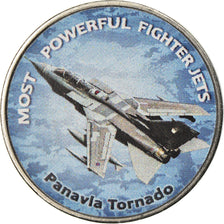 Coin, Zimbabwe, Shilling, 2019, Fighter jet - Panavia Tornado, MS(63), Nickel