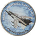 Coin, Zimbabwe, Shilling, 2019, Fighter jet - Panavia Tornado, MS(63), Nickel