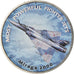 Coin, Zimbabwe, Shilling, 2019, Fighter jet - Mirage 2000, MS(63), Nickel plated