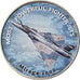 Munten, Zimbabwe, Shilling, 2019, Fighter jet - Mirage 2000, UNC-, Nickel plated