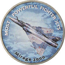 Moneta, Zimbabwe, Shilling, 2019, Fighter jet - Mirage 2000, SPL, Acciaio