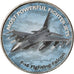 Moneda, Zimbabue, Shilling, 2018, Fighter jet - F-16 Fighting Falcon, SC