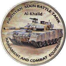 Moneta, Zimbabwe, Shilling, 2019, Tanks - Al-Khalid, SPL, Acciaio placcato
