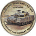 Coin, Zimbabwe, Shilling, 2019, Tanks - Al-Khalid, MS(63), Nickel plated steel