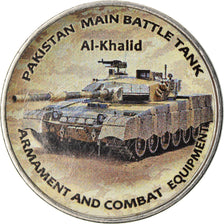 Monnaie, Zimbabwe, Shilling, 2019, Tanks - Al-Khalid, SPL, Nickel plated steel