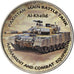 Coin, Zimbabwe, Shilling, 2019, Tanks - Al-Khalid, MS(63), Nickel plated steel