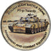 Monnaie, Zimbabwe, Shilling, 2019, Tanks - PT-91 Twardy, SPL, Nickel plated
