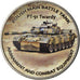 Coin, Zimbabwe, Shilling, 2019, Tanks - PT-91 Twardy, MS(63), Nickel plated