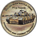 Münze, Simbabwe, Shilling, 2019, Tanks - PT-91 Twardy, UNZ, Nickel plated steel