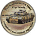 Coin, Zimbabwe, Shilling, 2019, Tanks - PT-91 Twardy, MS(63), Nickel plated