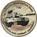 Moneta, Zimbabwe, Shilling, 2019, Tanks - T-80, SPL, Acciaio placcato nichel