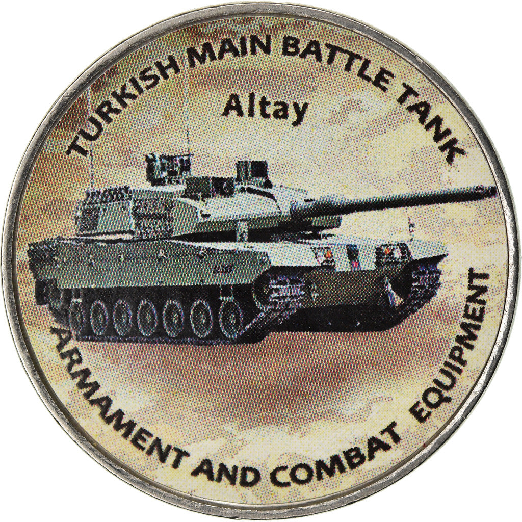 Moneta, Zimbabwe, Shilling, 2019, Tanks - Altay, SPL, Acciaio placcato nichel