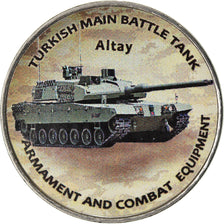 Moneta, Zimbabwe, Shilling, 2019, Tanks - Altay, SPL, Acciaio placcato nichel