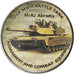 Coin, Zimbabwe, Shilling, 2018, Tanks - M1A2 Abrams, MS(63), Nickel plated steel