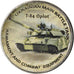 Moneda, Zimbabue, Shilling, 2018, Tanks - T-84 Oplot, SC, Níquel chapado en