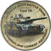 Coin, Zimbabwe, Shilling, 2018, Tanks - Type 10, MS(63), Nickel plated steel