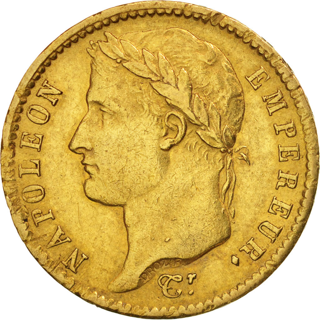 France, Napoléon I, 20 Francs, 1811, Paris, TTB, Or, KM:695.1, Gadoury:1025