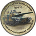 Coin, Zimbabwe, Shilling, 2018, Tanks - Type 10, MS(63), Nickel plated steel