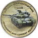 Moneta, Zimbabwe, Shilling, 2018, Tanks - T-90AM, SPL, Acciaio placcato nichel