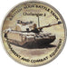 Coin, Zimbabwe, Shilling, 2018, Tanks - Challenger 2, MS(63), Nickel plated