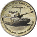 Coin, Zimbabwe, Shilling, 2018, Tanks - Challenger 2, MS(63), Nickel plated