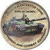 Coin, Zimbabwe, Shilling, 2018, Tanks - AMX-56 Leclerc, MS(63), Nickel plated
