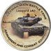 Coin, Zimbabwe, Shilling, 2018, Tanks - Léopard 2A7, MS(63), Nickel plated