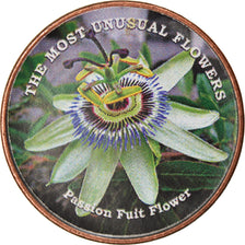 Coin, Somaliland, Shilling, 2019, Fleurs - Passiflore, MS(63), Stainless Steel