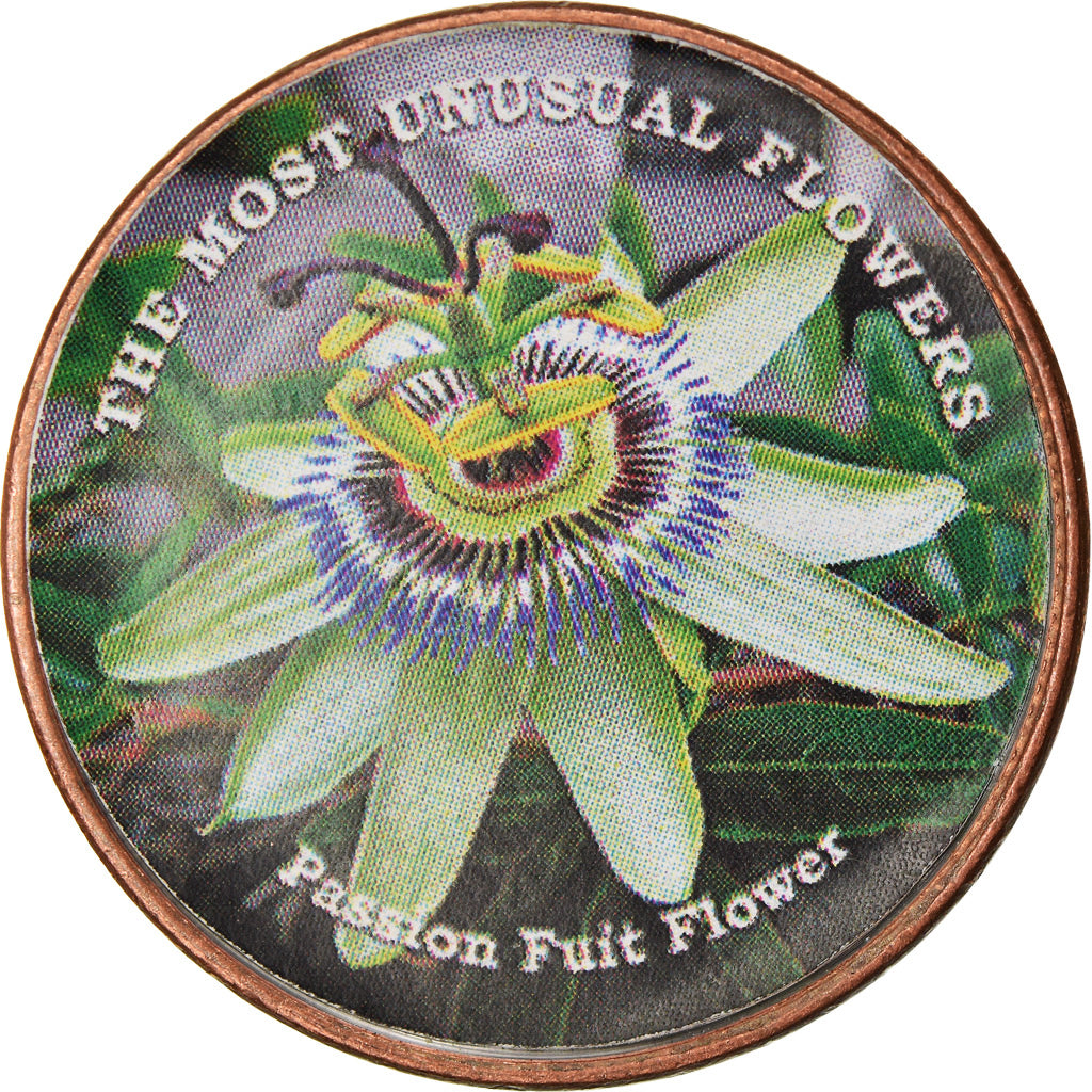 Moneta, Somaliland, Shilling, 2019, Fleurs - Passiflore, SPL, Acciaio