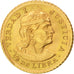 Perù, 1/5 Libra, Pound, 1966, Lima, SPL, Oro, KM:210