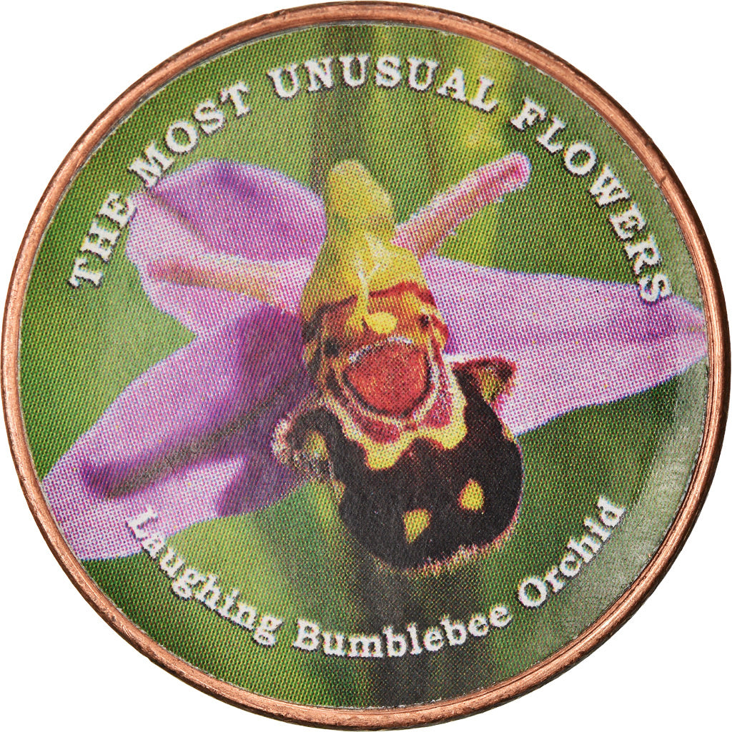 Monnaie, Somaliland, Shilling, 2019, Fleurs - Bumble bee Orchidée, SPL