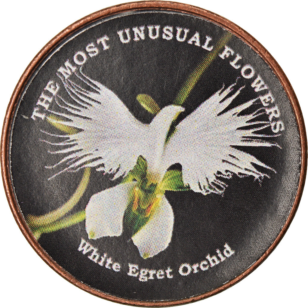 Monnaie, Somaliland, Shilling, 2019, Fleurs - Orchidée Colombe, SPL, Stainless