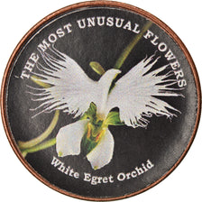 Monnaie, Somaliland, Shilling, 2019, Fleurs - Orchidée Colombe, SPL, Stainless