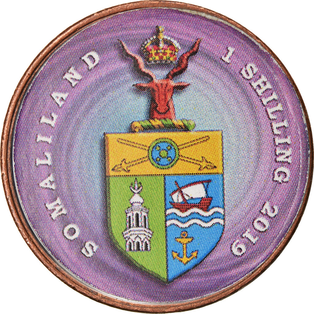 Monnaie, Somaliland, Shilling, 2019, Fleurs - Orchidée Colombe, SPL, Stainless