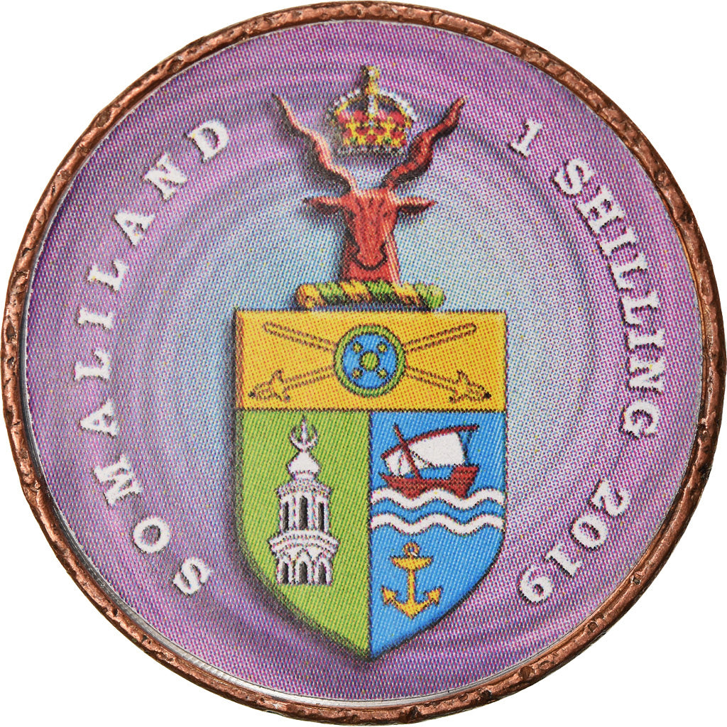 Coin, Somaliland, Shilling, 2019, Fleurs - Fleur chauve-souris, MS(63)