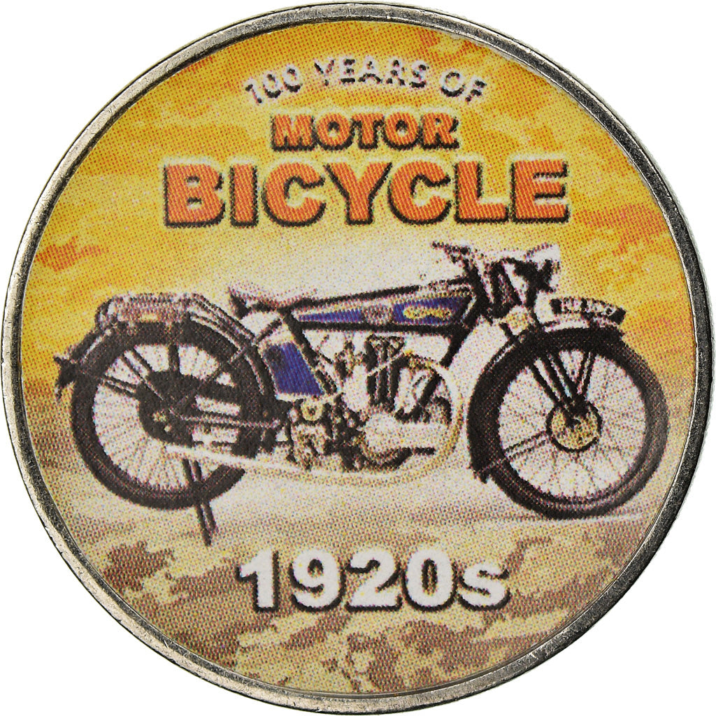 Moneta, Somaliland, 1/2 Shilling, 2019, Motos - 100 ans - 1920, SPL, Acciaio