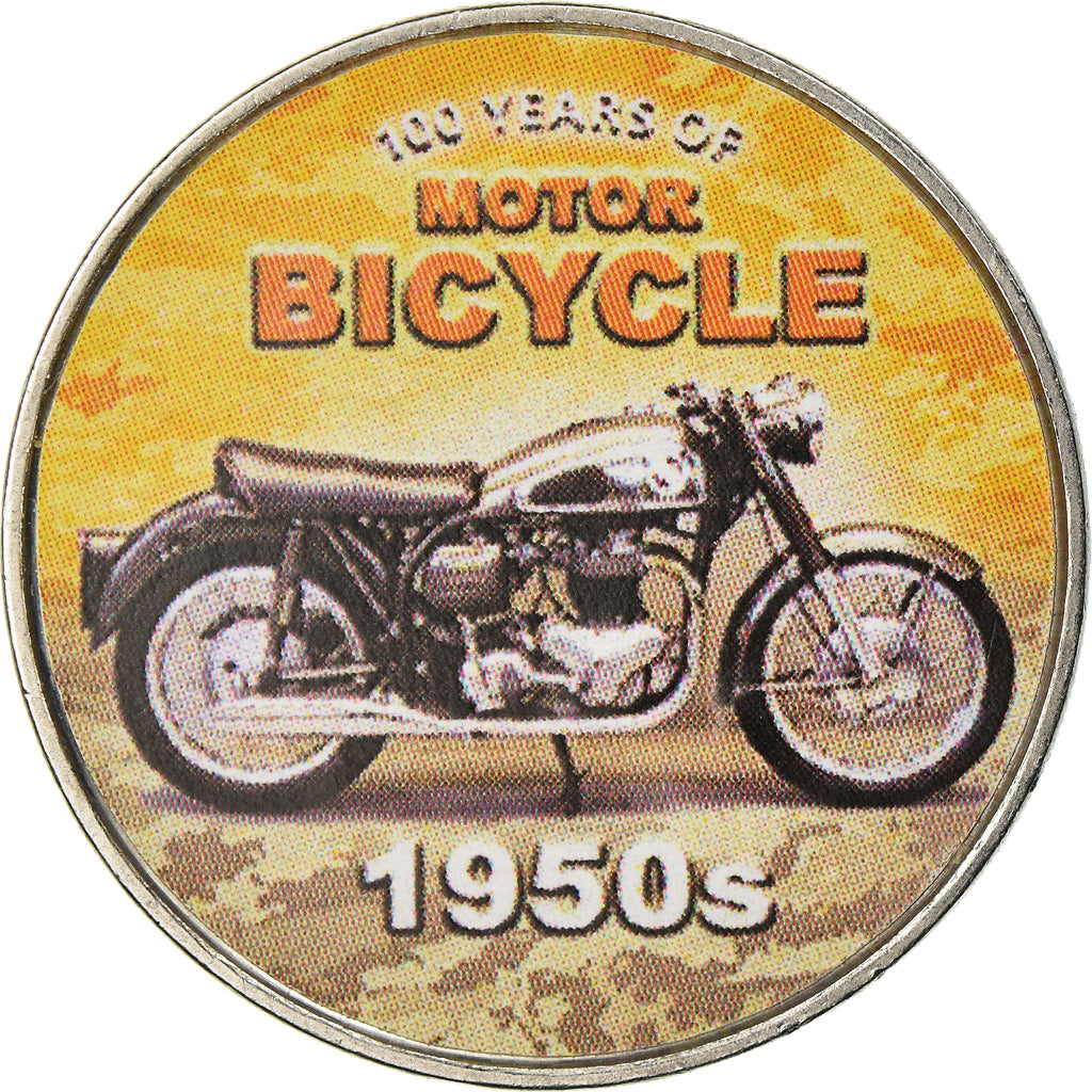 Moneta, Somaliland, 1/2 Shilling, 2019, Motos - 100 ans - 1950, SPL, Acciaio