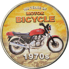 Coin, Somaliland, 1/2 Shilling, 2019, Motos - 100 ans - 1970, MS(63), Stainless