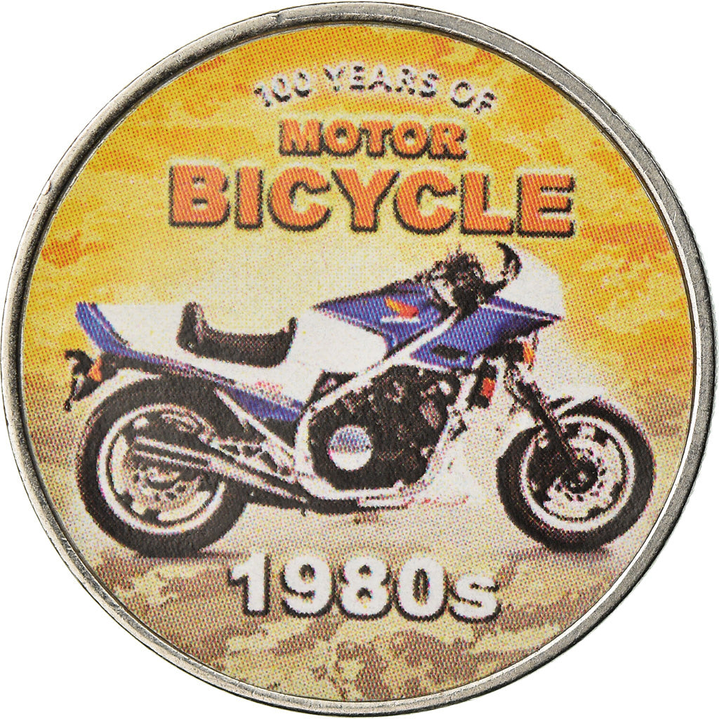 Monnaie, Somaliland, 1/2 Shilling, 2019, Motos - 100 ans - 1980, SPL, Stainless